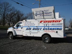 Air Duct Cleaning Truck