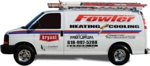Fowler Heating Maintenance Truck